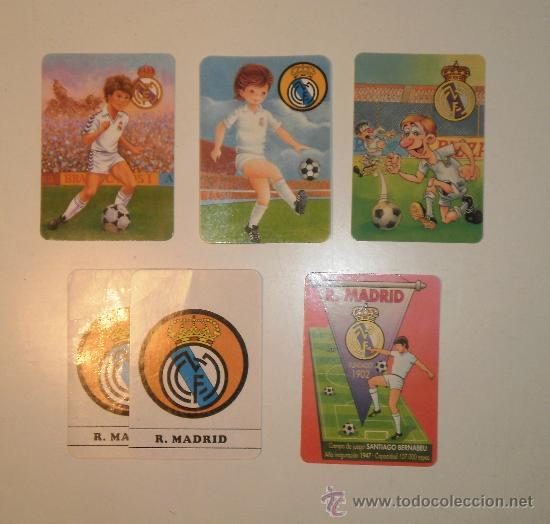 Coleccionismo deportivo: Calendarios Real Madrid. 5 diferentes - Foto 1