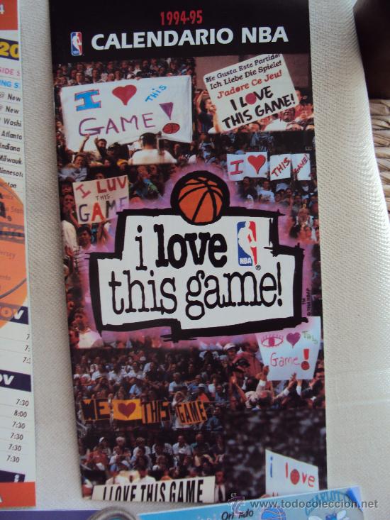 Coleccionismo deportivo: NBA. 6 Calendarios de 92-93 a 97-98 - Foto 4