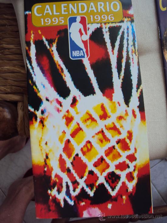 Coleccionismo deportivo: NBA. 6 Calendarios de 92-93 a 97-98 - Foto 5