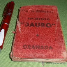 Coleccionismo deportivo: AGENDA DEPORTIVA LINIMENTO DAURO, 1945- 1946. Lote 35072163