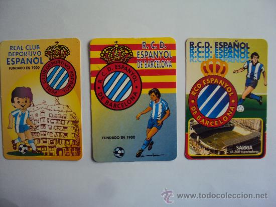 Coleccionismo deportivo: RCD Espanyol . 96 - 97 - 98 . - Foto 1