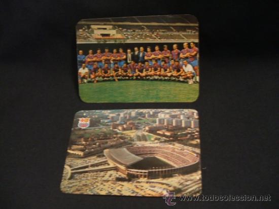 Coleccionismo deportivo: 2 CALENDARIOS - F.C. BARCELONA - 1973 - 1975 - - Foto 1