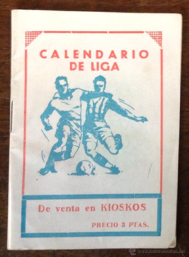 Coleccionismo deportivo: CALENDARIO DE LIGA 1966 - 1967. - Foto 1