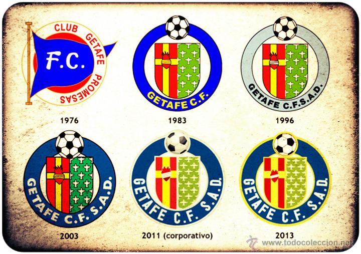 Coleccionismo deportivo: CALENDARIO DE BOLSILLO ESCUDOS GETAFE 2015 - Foto 1