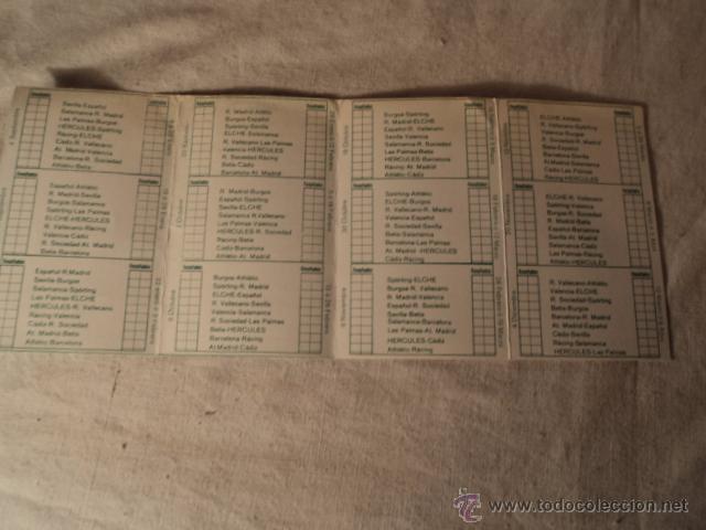 Coleccionismo deportivo: ANTIGUO CALENDARIO FUTBOL ELCHE - Foto 3