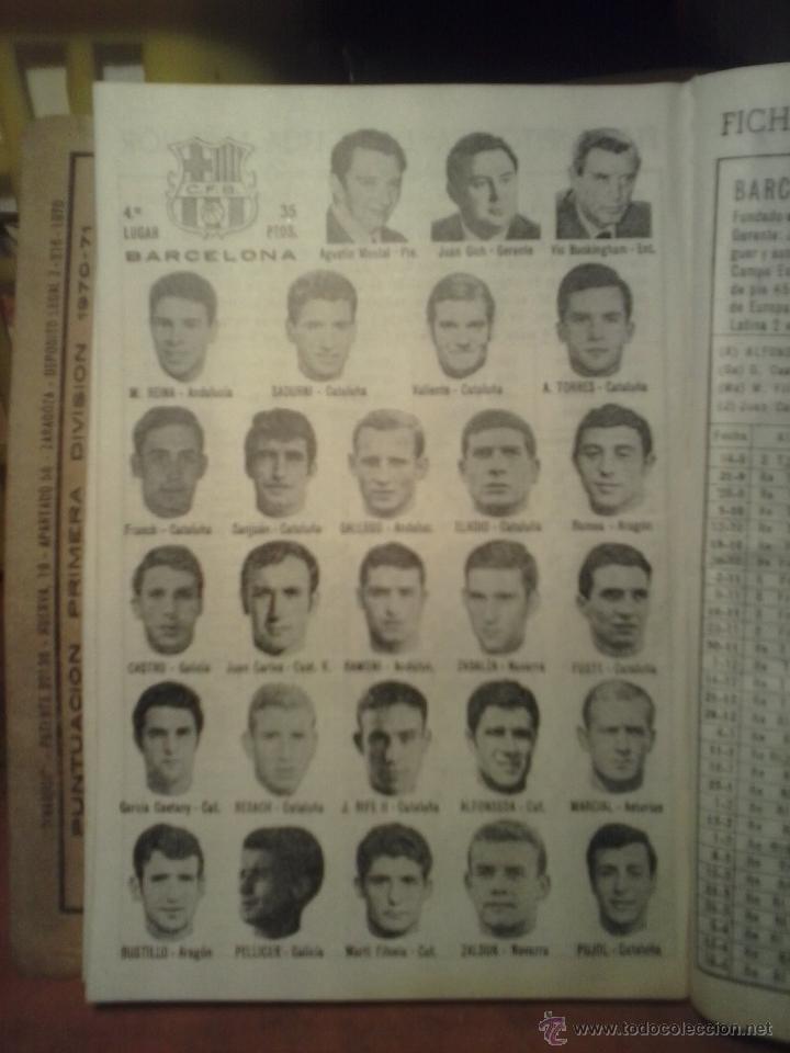 Coleccionismo deportivo: Anuario DINAMICO , 70-71. - Foto 2