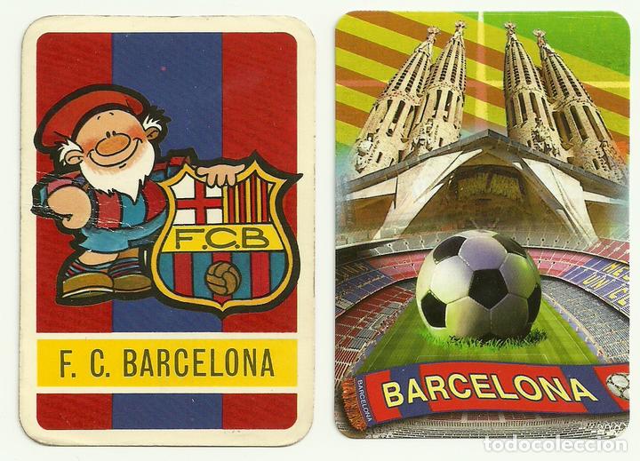 Coleccionismo deportivo: F.C. BARCELONA: 2 CALENDARIOS DE BOLSILLO. BAR&Ccedil;A. - Foto 1
