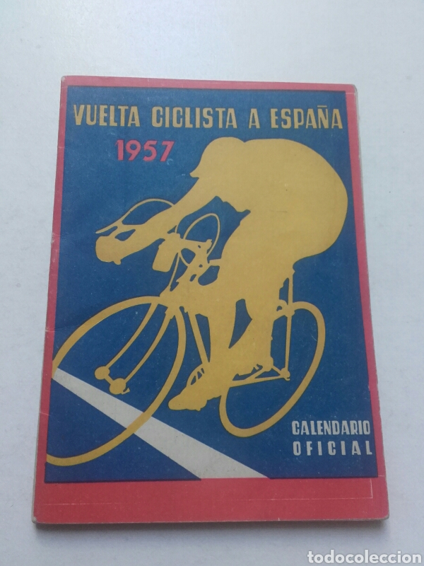 Coleccionismo deportivo: VUELTA CICLISTA A ESPA&Ntilde;A. 1957. CALENDARIO OFICIAL. - Foto 1