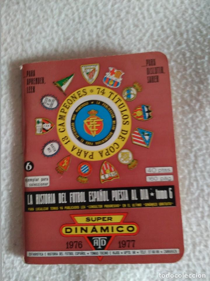 Coleccionismo deportivo: super dinamico 1976-1977 - Foto 1