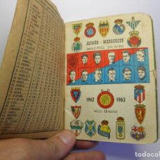 Coleccionismo deportivo: CALENDARIO DE FUTBOL ANUARIO DINAMICO 1962 1963 Nº 1. Lote 85828612