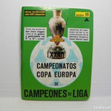 Coleccionismo deportivo: CALENDARIO DINAMICO XXII CAMPEONATOS COPA DE EUROPA DE CAMPEONES DE LIGA APENDICE 16A. Lote 86225132
