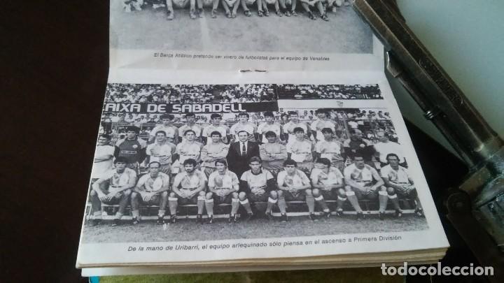 Coleccionismo deportivo: calendario liga 8586 - Foto 3