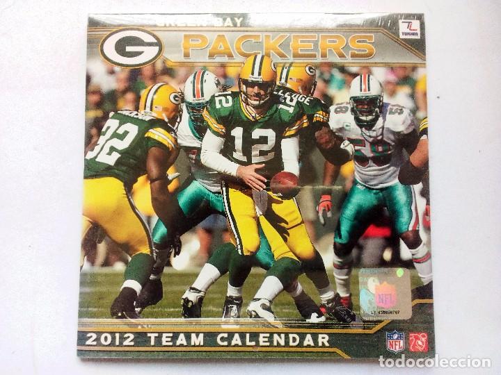 Coleccionismo deportivo: GREEN BAY PACKERS 2012 TEAM CALENDAR NEW! - Foto 1