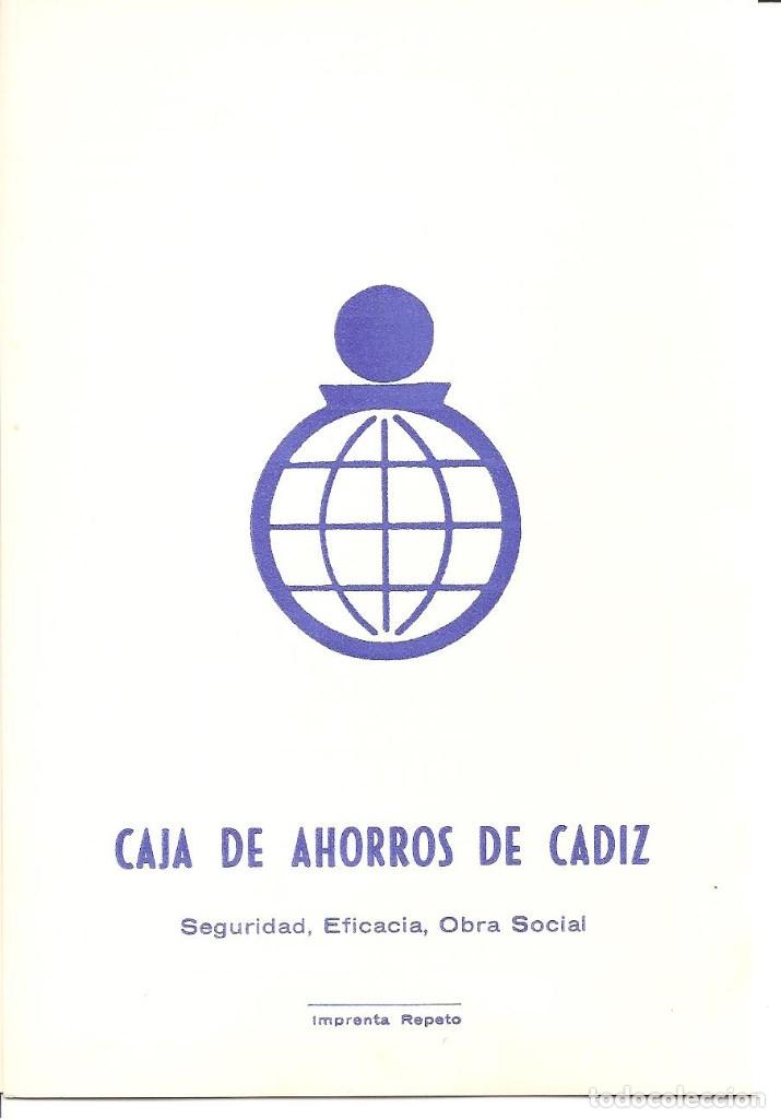 Coleccionismo deportivo: argentina - 1978 calendario de la copa del mundo (públicidad caja de ahorros de cádiz)visitar fotos - Foto 2 - 104022083