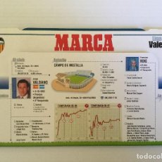 Coleccionismo deportivo: CALENDARIO DEL MARCA LIGA 97/98 VALENCIA CF