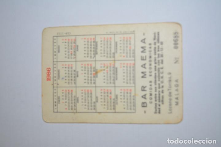 Coleccionismo deportivo: CALENDARIO DE BOLSILLO,REAL MADRID.A&Ntilde;O 1986 - Foto 2