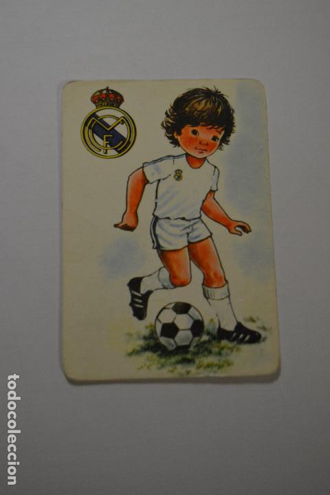 Coleccionismo deportivo: CALENDARIO DE BOLSILLO,REAL MADRID.A&Ntilde;O 1986 - Foto 1