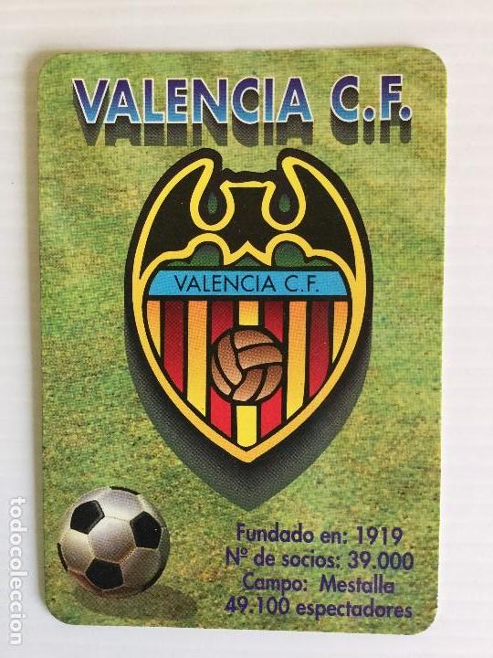 Coleccionismo deportivo: Lote 2 calendarios Valencia CF 1995 &ndash; 1998 - Foto 7