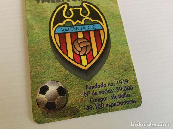 Coleccionismo deportivo: Lote 2 calendarios Valencia CF 1995 &ndash; 1998 - Foto 9