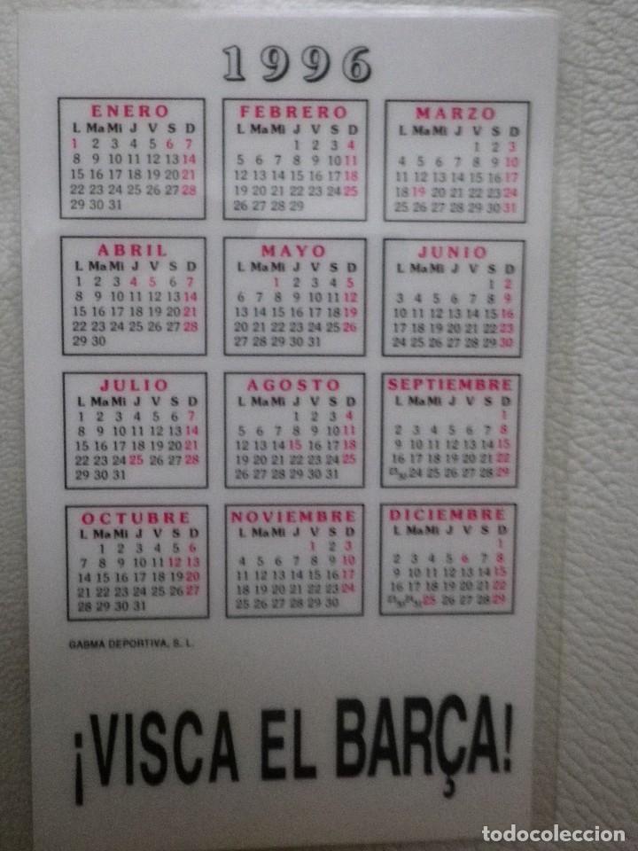 calendario 1996 fc barcelona temporada 1995-96 - Comprar Calendarios Deportivos Antiguos en ...