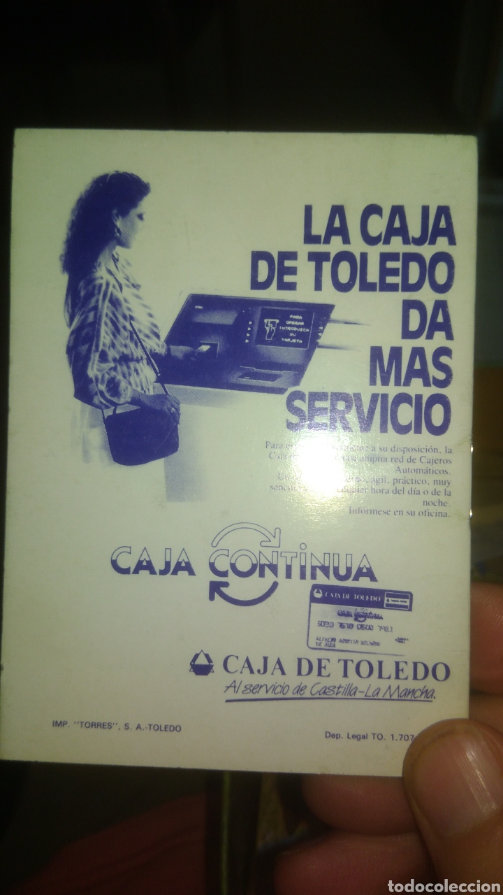 Coleccionismo deportivo: FUTBOL. Calendario 1990 1991 - Foto 4