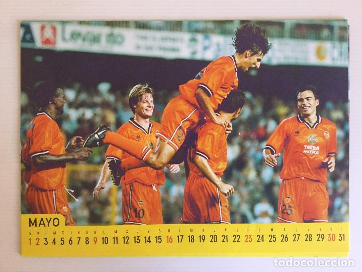 Coleccionismo deportivo: Calendario A4 1999 Valencia CF - Foto 5