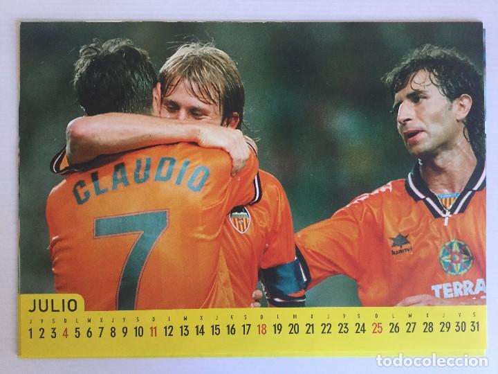 Coleccionismo deportivo: Calendario A4 1999 Valencia CF - Foto 7