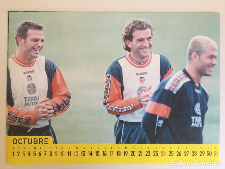 Coleccionismo deportivo: Calendario A4 1999 Valencia CF - Foto 10
