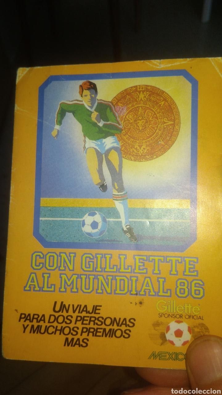 Coleccionismo deportivo: FUTBOL. calendario. M&eacute;xico 1986 - Foto 1