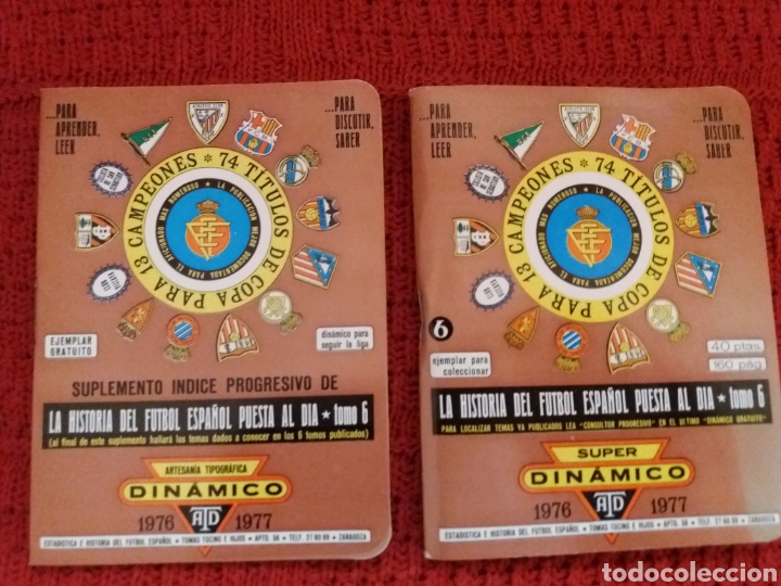 Coleccionismo deportivo: SUPER DIN&Aacute;MICO 1976-1977 - Foto 1