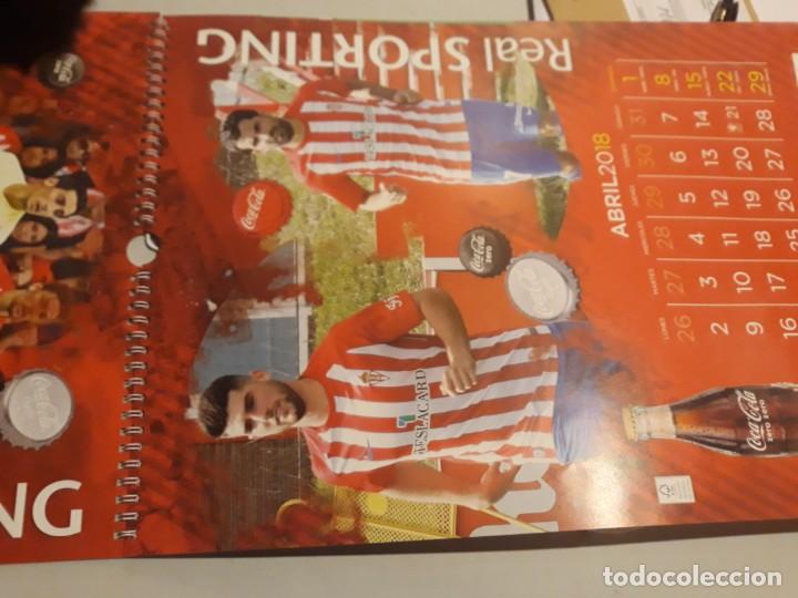 Coleccionismo deportivo: CALENDARIO DE SPORTING DE GIJON 2018 - Foto 2