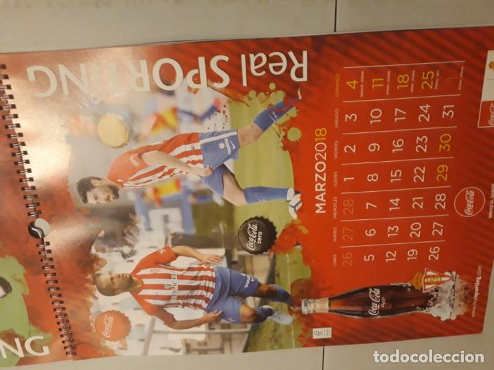 Coleccionismo deportivo: CALENDARIO DE SPORTING DE GIJON 2018 - Foto 3