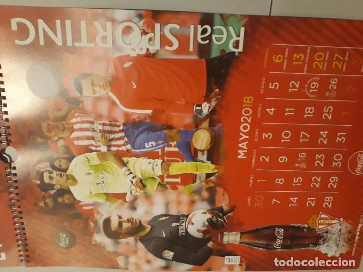 Coleccionismo deportivo: CALENDARIO DE SPORTING DE GIJON 2018 - Foto 4