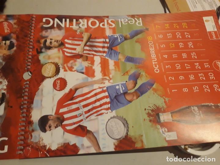 Coleccionismo deportivo: CALENDARIO DE SPORTING DE GIJON 2018 - Foto 5