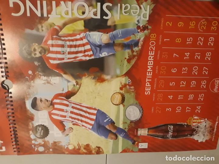 Coleccionismo deportivo: CALENDARIO DE SPORTING DE GIJON 2018 - Foto 6