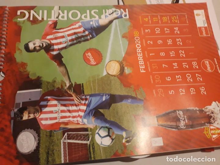 Coleccionismo deportivo: CALENDARIO DE SPORTING DE GIJON 2018 - Foto 8