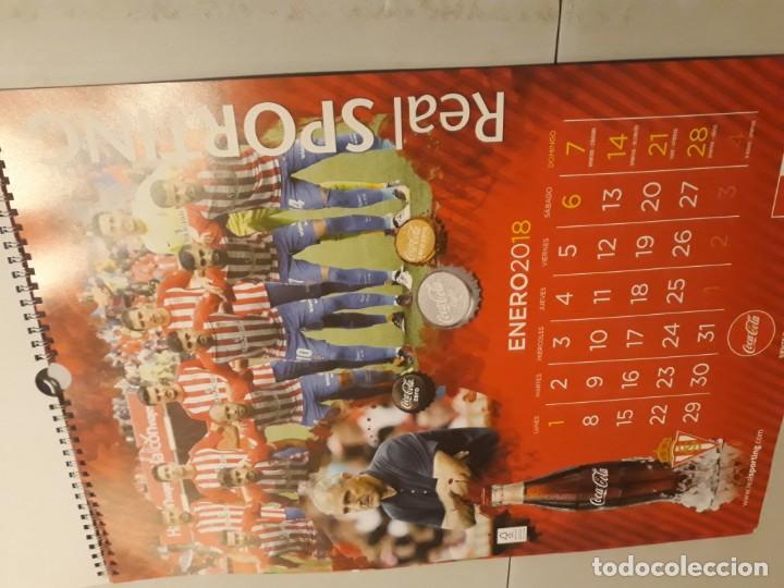 Coleccionismo deportivo: CALENDARIO DE SPORTING DE GIJON 2018 - Foto 9