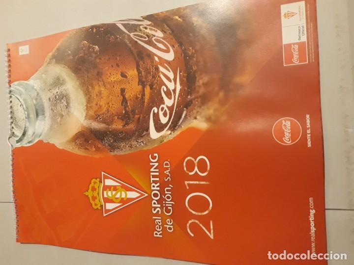 Coleccionismo deportivo: CALENDARIO DE SPORTING DE GIJON 2018 - Foto 13