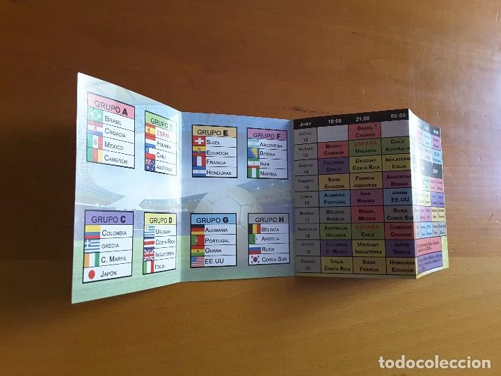 Coleccionismo deportivo: CALENDARIO 2014 - FIFA WORLD CUP - Foto 2