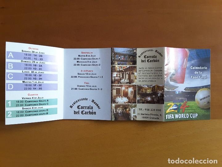 Coleccionismo deportivo: CALENDARIO 2014 - FIFA WORLD CUP - Foto 3