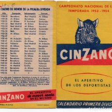 Coleccionismo deportivo: CALENDARIO 1953,. Lote 161985526