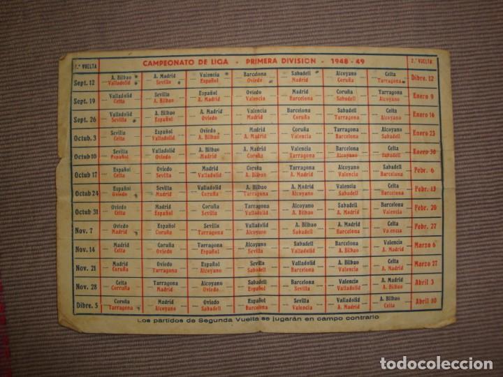 Coleccionismo deportivo: FUTBOL  1.948/9 - Foto 2