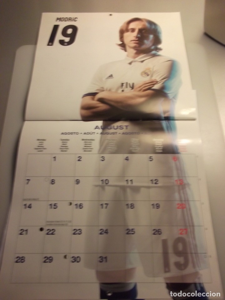 Coleccionismo deportivo: CALENDARIO DEL REAL MADRID. A&Ntilde;O 2017. - Foto 9