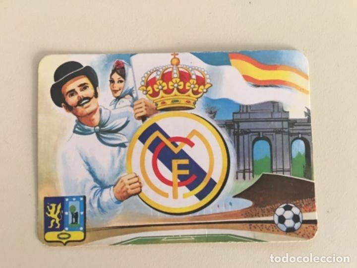 Coleccionismo deportivo: Calendario bolsillo Real Madrid a&ntilde;o 85 - Foto 1