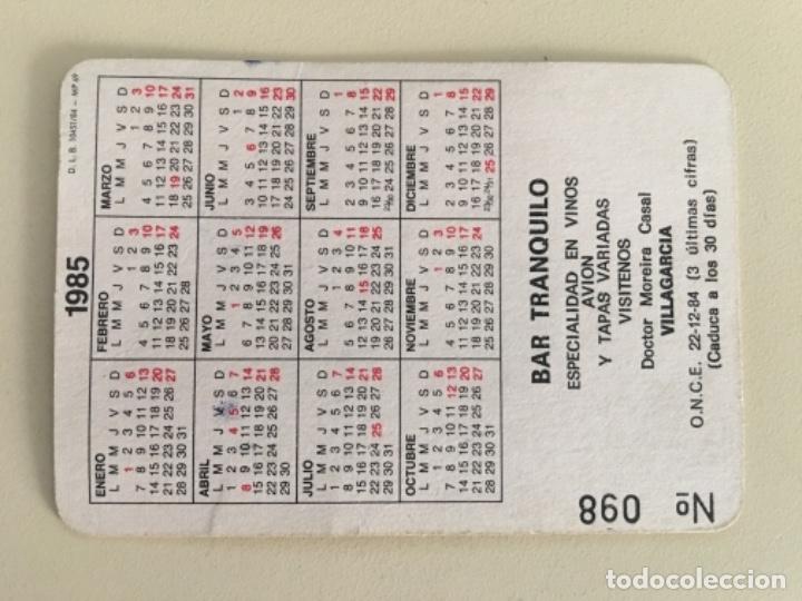 Coleccionismo deportivo: Calendario bolsillo Real Madrid a&ntilde;o 85 - Foto 2