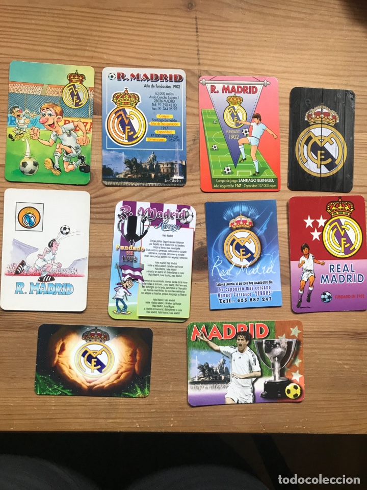 Coleccionismo deportivo: 29 calendarios Real Madrid - Foto 3