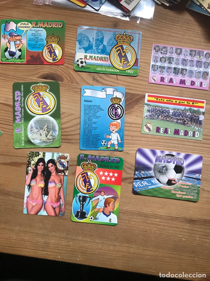 Coleccionismo deportivo: 29 calendarios Real Madrid - Foto 5