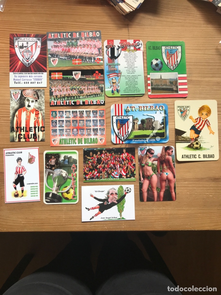 Coleccionismo deportivo: Calendarios Athletic C. Bilbao - Foto 1