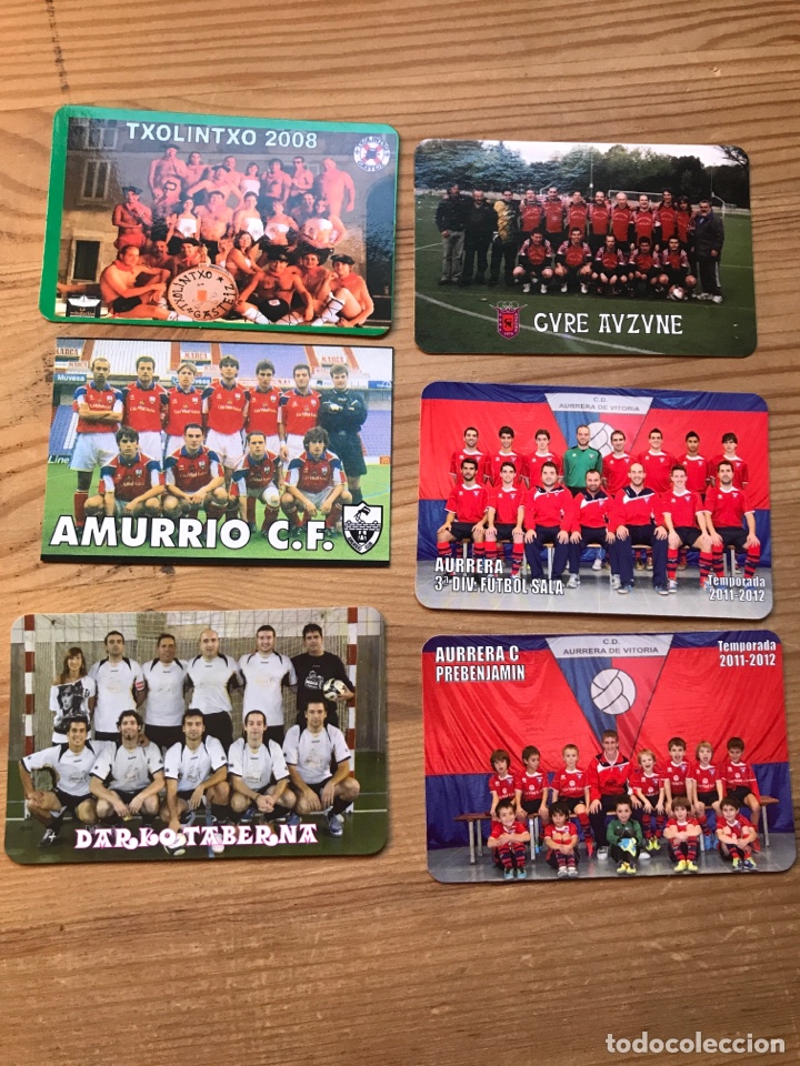 Coleccionismo deportivo: Calendarios equipos vascos - Foto 1