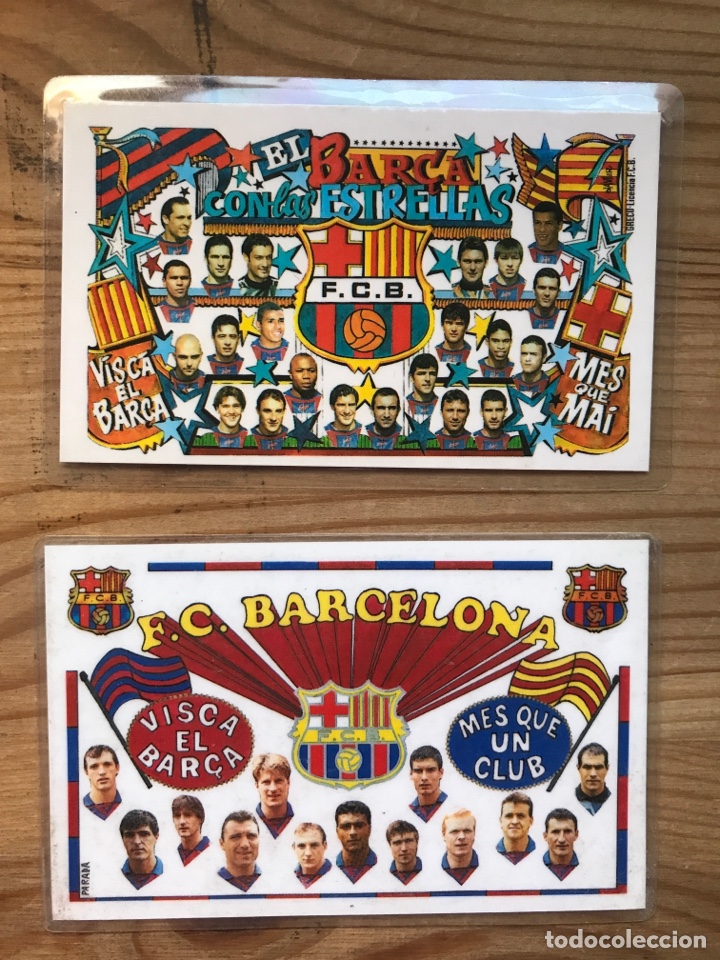 Coleccionismo deportivo: F.C. Barcelona 1994 y 1998 - Foto 1